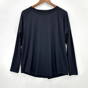 Classic Black Long Sleeve Women's Top